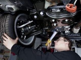 Диагностика подвески Mazda Demio  